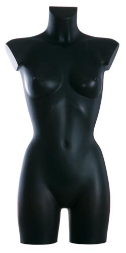 Torso black Торс женский демонстрационный